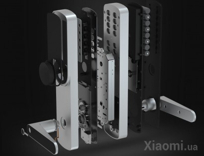 Умный замок Xiaomi Zelkova Smart Safety Carousel Lock Left-side Black