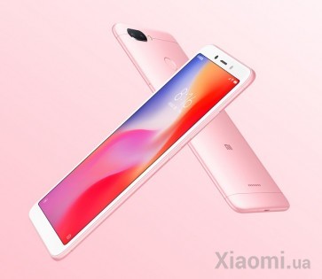 Смартфон Xiaomi Redmi 6 3/32Gb Rose Gold