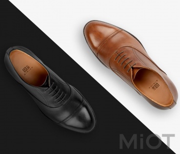 Чоловічі туфлі Xiaomi QIMIAN Oxford Shoes Brown 40
