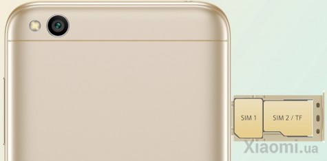 Смартфон Xiaomi Redmi 5A 2/16Gb Gray EU/CE