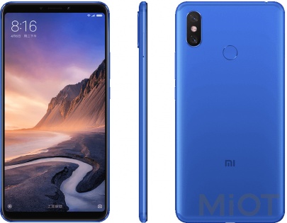 Смартфон Xiaomi Mi Max 3 6/128 Blue
