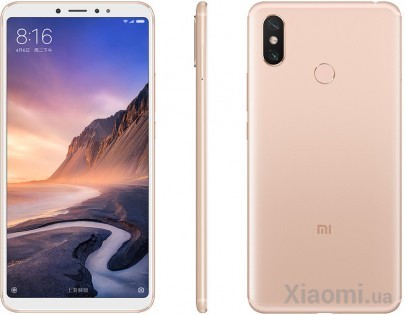 Смартфон Xiaomi Mi Max 3 4/64 Gold EU/CE