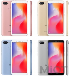 Смартфон Xiaomi Redmi 6 3/32Gb Gold EU/CE (Зі складу в Європі)