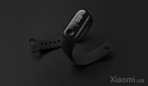 Ремешок для Xiaomi Mi Band 3/4 Black