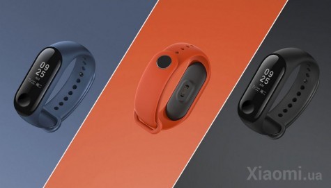 Ремешок для Xiaomi Mi Band 3/4 Black