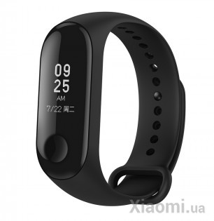 Ремешок для Xiaomi Mi Band 3/4 Black