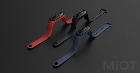 Ремінець для Xiaomi Mi Band 3/4 Black