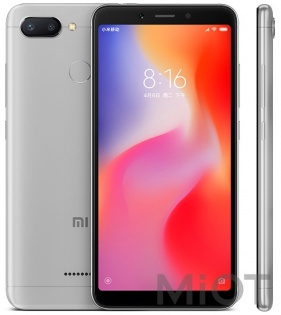 Смартфон Xiaomi Redmi 6 3/32Gb Grey EU/CE
