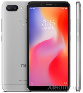 Смартфон Xiaomi Redmi 6 4/64Gb Grey EU/CE