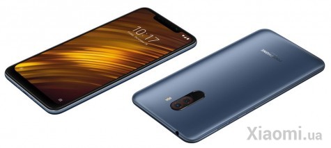 Смартфон Xiaomi Pocophone F1 6/128 Steel Blue EU/CE