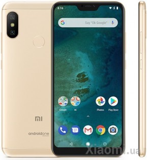 Смартфон Xiaomi Mi A2 Lite 3/32Gb Gold EU/CE (Со склада в Европе)