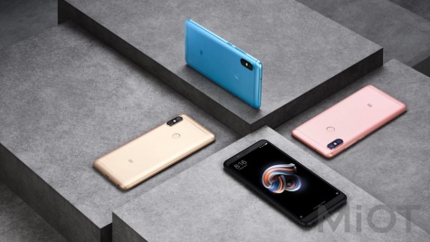 Смартфон Xiaomi Redmi Note 5 4/64Gb Blue (Зі складу в Європі)