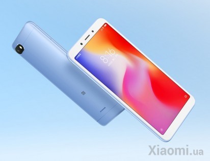 Смартфон Xiaomi Redmi 6A 2/32Gb Blue EU/CE