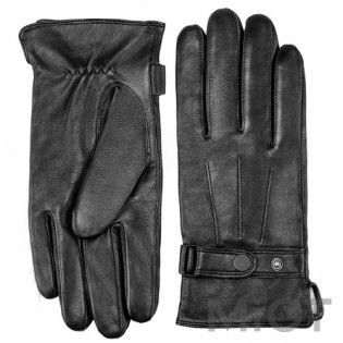 Рукавички шкіряні чоловічі Xiaomi QIMIAN Black size S STW701C