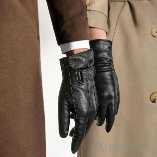 Перчатки кожаные женские Xiaomi QIMIAN Black size M STW701C