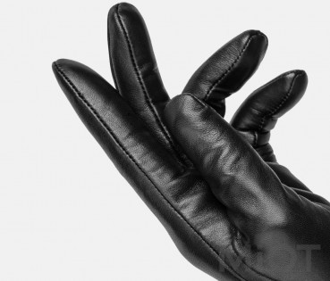 Рукавички шкіряні жіночі Xiaomi QIMIAN Black size M STW701C