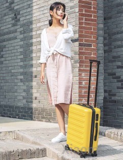Чемодан Xiaomi Ninetygo Business Travel Luggage 24" Yellow (6970055346719/6941413216715)