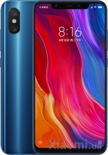 Смартфон Xiaomi Mi 8 6/64 Blue EU/CE