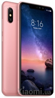 Смартфон Xiaomi Redmi Note 6 Pro 4/64Gb Rose Gold EU/CE