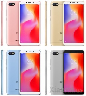 Смартфон Xiaomi Redmi 6A 2/32 Gb Gold EU/CE
