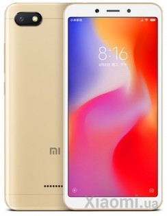 Смартфон Xiaomi Redmi 6A 2/32 Gb Gold EU/CE