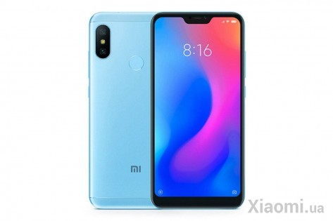 Смартфон Xiaomi Redmi Note 6 Pro 4/64Gb Blue EU/CE (Со склада в Европе)
