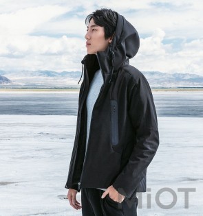 Куртка з підігрівом Xiaomi Runmi 90points Temperature control Black size M