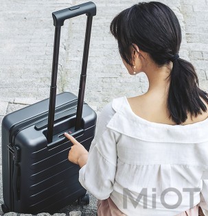 Валіза Xiaomi Runmi 90 Ninetygo Business Travel Dual-Use Brake version 20" Titanium Grey (6970055349758)