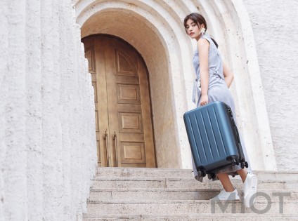 Валіза Xiaomi Ninetygo 1A Suitcase 26" Aurora Blue (6971732583557/6972619238812)