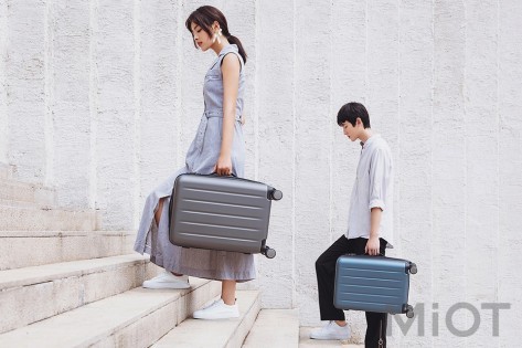 Валіза Xiaomi Ninetygo 1A Suitcase 26" Sky Grey (6972619238805)