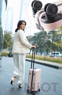 Валіза Xiaomi Runmi 90 Ninetygo Lightweight Frame Luggage 24" White (6970055349673)