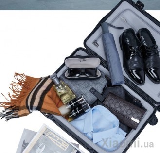 Чемодан Xiaomi Runmi 90 Ninetygo Lightweight Frame Luggage 24" Blue (6970055349666)