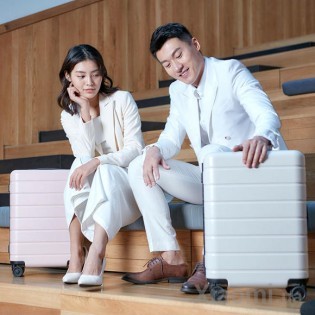 Чемодан Xiaomi Runmi 90 Ninetygo Lightweight Frame Luggage 24" Pink (6970055349680)