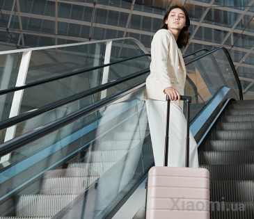 Чемодан Xiaomi Runmi 90 Ninetygo Lightweight Frame Luggage 24" Pink (6970055349680)