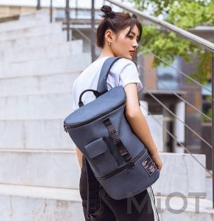 Рюкзак Xiaomi Runmi 90 Ninetygo Chic Small Backpack Black