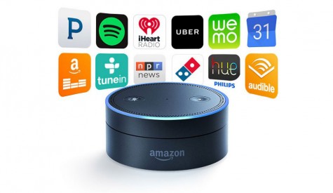 Розумна колонка Xiaomi Amazon Echo Dot Black with Alexa