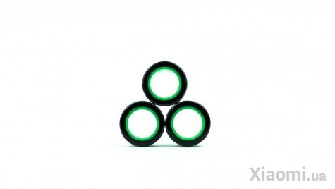 Магнитные кольца FinGears Magnetic Rings Sets Size L Black-Green (FG380LBLKGR)