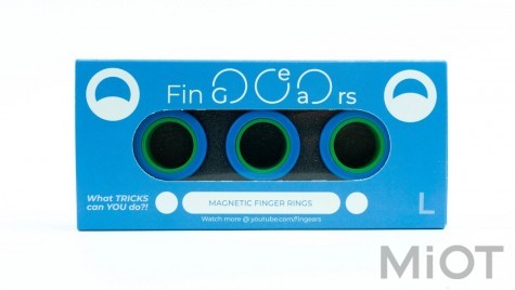 Магнітні кільця FinGears Magnetic Rings Sets Size L Blue-Green (FG380LBLUGR)