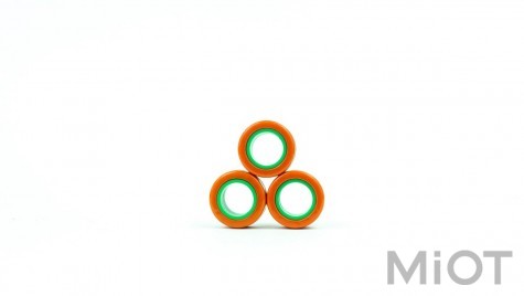 Магнітні кільця FinGears Magnetic Rings Sets Size S Orange-Green (FG380SORGR)