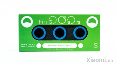 Магнитные кольца FinGears Magnetic Rings Sets Size S Blue-Black (FG380SBLUBLK)