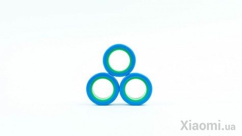 Магнитные кольца FinGears Magnetic Rings Sets Size S Blue-Green (FG380SBLUGR)