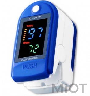 Пульсоксиметр Fingertip Pulse Oximeter AB-88 + Чохол