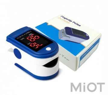 Пульсоксиметр Fingertip Pulse Oximeter AB-88 + Чохол
