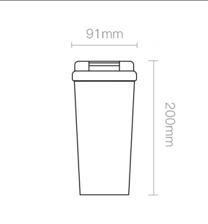 Фитнес-блендер Xiaomi Deerma Insulation Juice Cup (DEM-NU90)