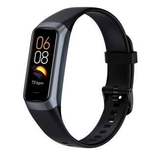Фітнес-браслет Lemfo C60 з AMOLED-дисплеєм та пульсоксиметром (Чорний)