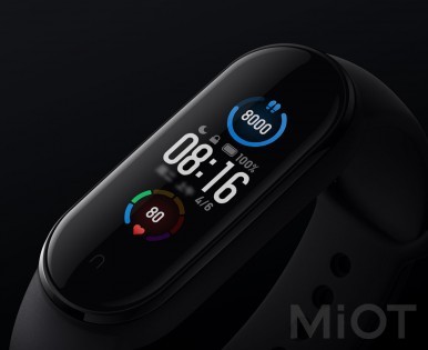 Фітнес-браслет Xiaomi Mi Band 5 Black CN ORIGINAL