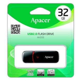 Флеш память Apacer AH333 32GB Black