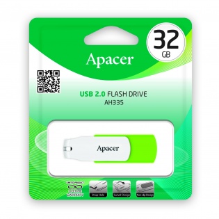 USB-flesh накопитель Apacer AH335 32GB Green/White