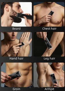 Тример Xiaomi Enchen Body Hair Trimme Spark 3 Black