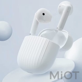 Беспроводные наушники Xiaomi MiiiW Conch True Wireless Earphone W200 White (MWTW04)